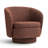 Modern Linen Swivel Barrel Accent Chair-156564186