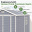 Resin Outdoor Storage Shed-1842788841