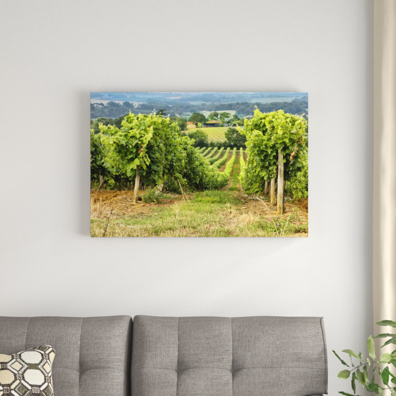 «Pastoral Countryside XIX», photographie sur toile, H 24 po x l 36 po