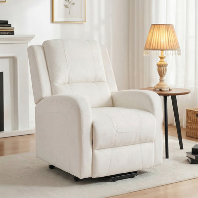 69cm Wide Chenille Lift Assist Standard Recliner with Massager