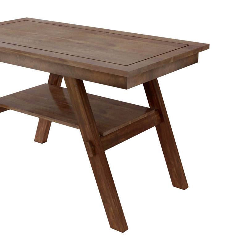 Ensemble de table de salle à manger avec rangement en bois (doit inclure à la fois la table et la chaise), Rustic Home