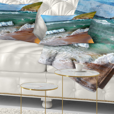 Coussin Blue Sea with Warm Waves - Sea & Shore