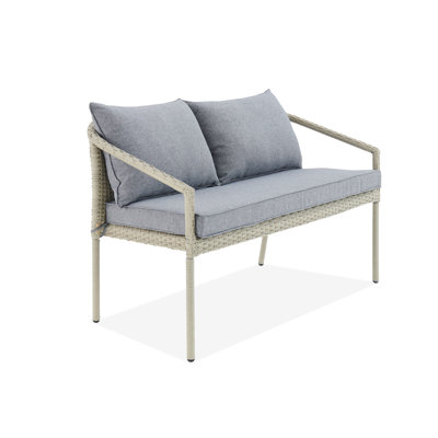 Pancoast All-Weather Wicker Outdoor 2 Pc Chair Set with Cushions