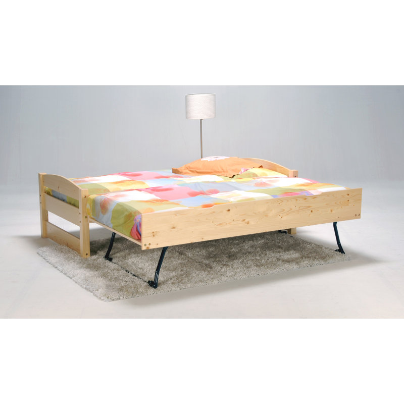 Macdougal European Single Bed, Natural brown, Single (3')