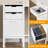 Rocchetto L-Shaped Steel Writing Desk-267182664