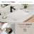 20.75" W x 15.5" D White Rectangular Undermount Bathroom Sink Set of 2