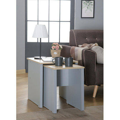 Loranza Open Rectangular Nesting Side Tables