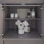 Capri III de 72 po Meuble-lavabo double en vison réfléchissant avec organisateur furtif-1318754130-1318754134