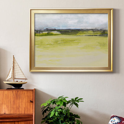 «From The Terrace IV», toile encadrée de qualité supérieure - prête à être accrochée