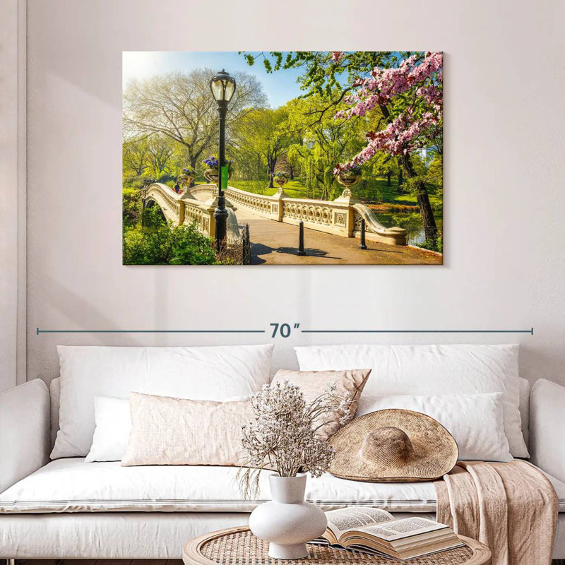 Nicci Central Park Bridge, 30" H x 45" W