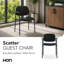 Chaise empilable à dossier haut sans accoudoirs-20351497-9093288