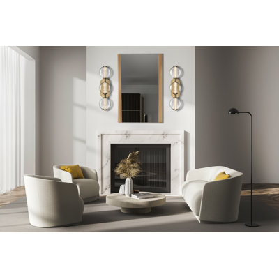 Atomo 3 Light Sconce with Clear Glass