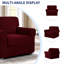 Stretch Separate Box Cushion Armchair Slipcover-1439288733