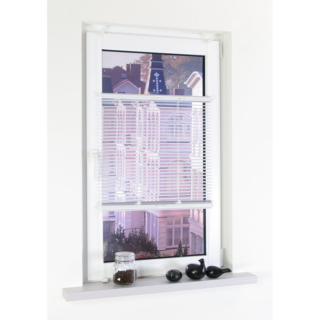 ClearAmbient Jalousien Größe: 90 x 130 cm, Farbe: Weiß
