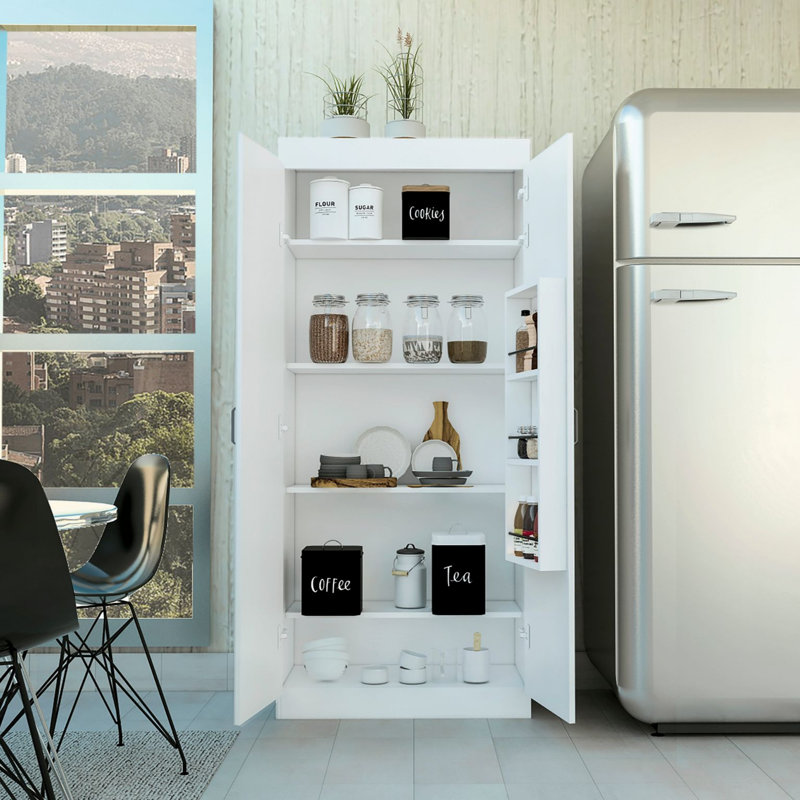 Cherry Hill 5-Shelf Pantry Cabinet