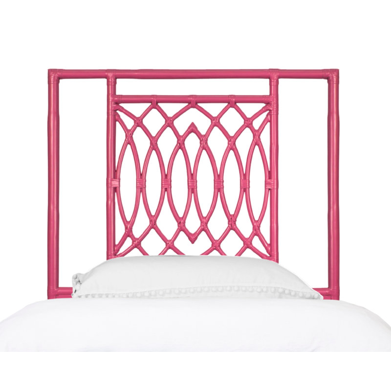 Haskins Platform Bed, Twin XL, Pink