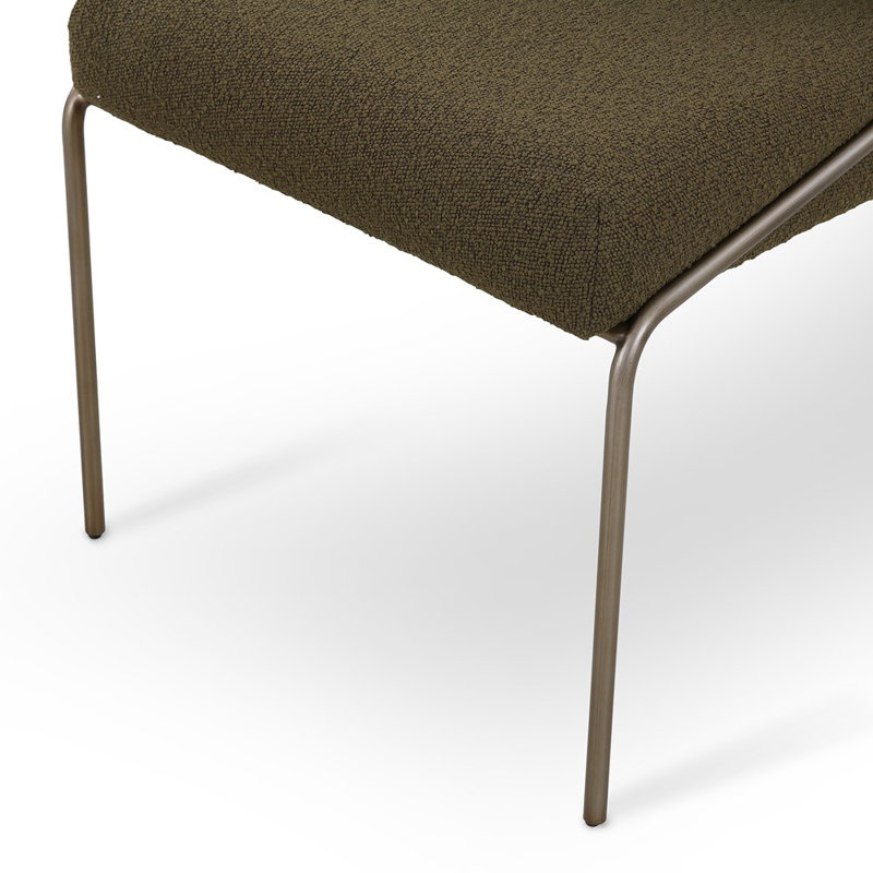 Astrud Upholstered Dining Chair, Olive Green
