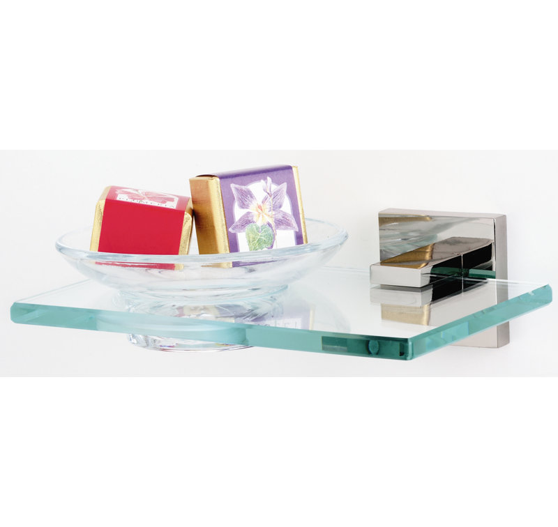 Contemporary II Soap Dish, Polished Chrome