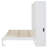 Queen  Size Murphy Bed Wall Bed,White