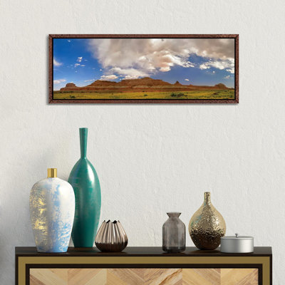 Big Wild Horse Mesa Near Goblin Valley, Utah by Tim Fitzharris - Floater Frame Panoramic Gallery-Wrapped Canvas Giclée on Canvas