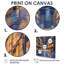 «Blue Warehouse», reproduction d'art mural bleu-1206831232-1206831260