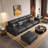 Modern casual retro low-key sofa set