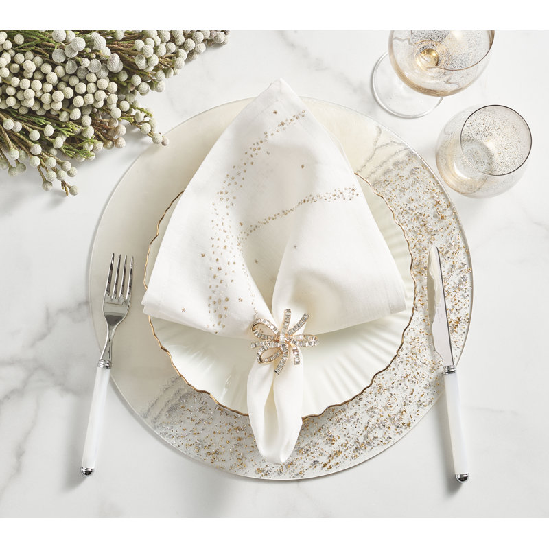 Jeweled Bow Napkin Ring
