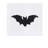 Flying Bat Halloween French Knot Embroidered 100% Cotton Flour Sack Kitchen Dishtowel