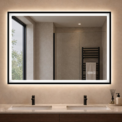 Rectangle Wall Makeup / Shaving Mirror