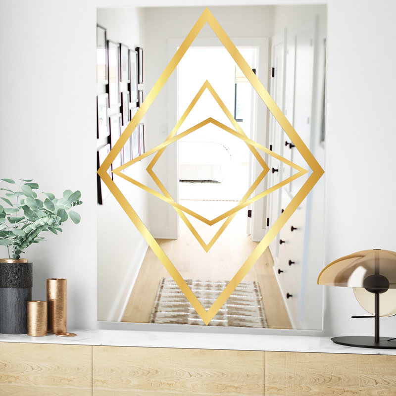 Capital Essential Modern Glam Accent Mirror, 39.4" H x 29.5" W