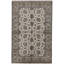 Crown Wool Oriental Area Rug in Ivory/Camel