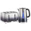 Russell Hobbs Eclipse Breakfast Kettle and  4 Slice Toaster Set-114609096