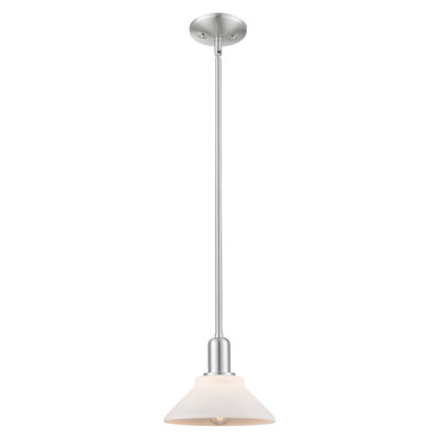 Arcadia - Orwell - 1 Light 8" Stem Hung Mini Pendant