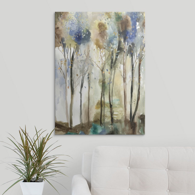 Anjelo «Tall Tall I» par Allison Pearce, reproduction d'art, H 48 po x l 36 po x P 1,5 po, Toile