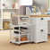 Olias 52.5cm H x 50cm W Printer Stand with Wheels