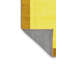 Tapis contemporains jaunes lavables à la machine 664-94287705