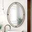 Miroir ouvert pour commode double