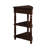 Small Space 33.8'' Corner Table With Solid Wood Legs - , Corridor Fit Saving Colorway