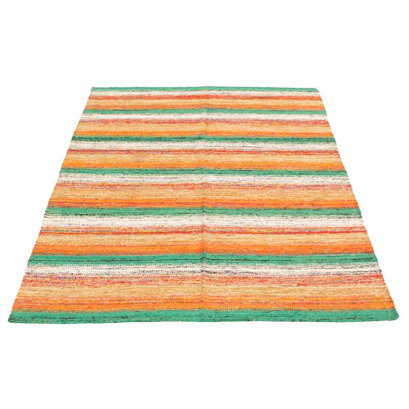 Ahilan Silk Striped Indoor Rug