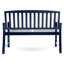 Banc en bois bleu marine pour répondre à divers besoins intérieurs et extérieurs - style à utiliser