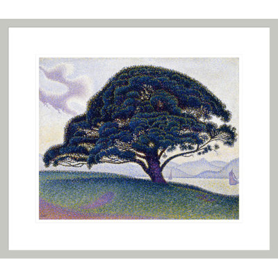 The Bonaventure Pine by Paul Signac - Framed Giclee Print