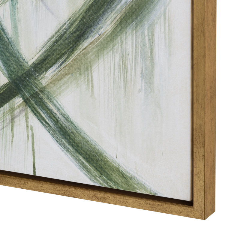 «Evergreen Twistes», art mural sur toile encadrée