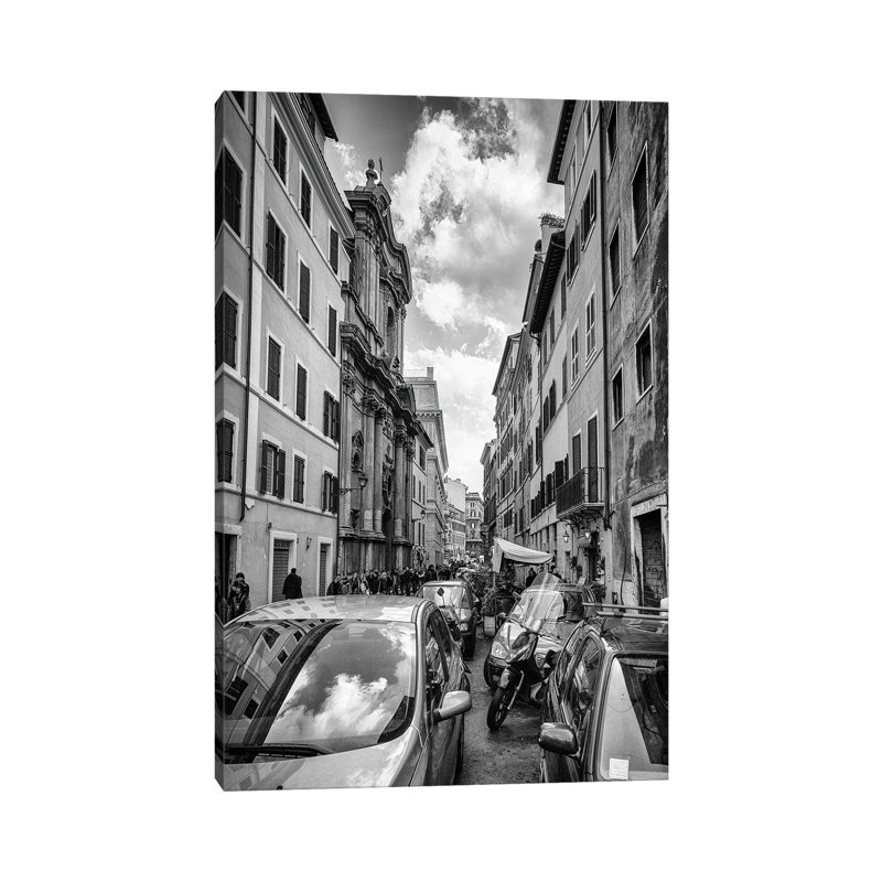 Rome - Italy 1 Piece Wrapped Canvas Wall Art, 20.32 cm H x 30.48 cm W