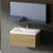 24-72" Floating Bathroom Vanity Modern Wall-Mounted Striped Single/Double Bathroom Storage Cabinet with 2 Soft-Close Drawer, Integrated Stone Basin-1806762754-1806762752