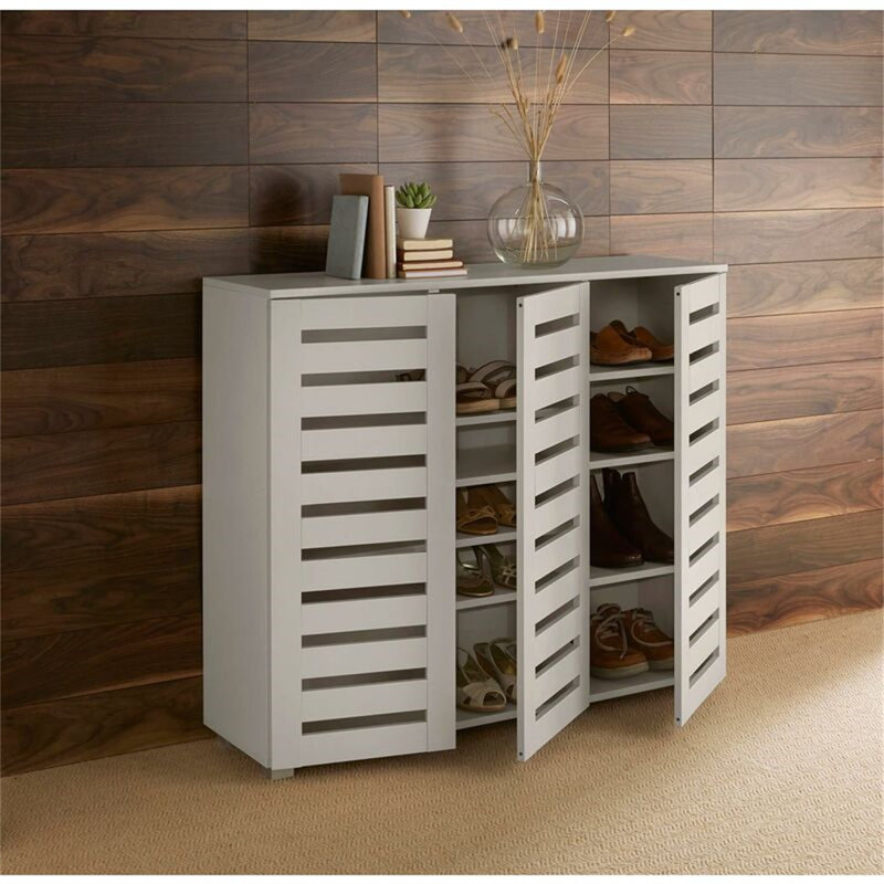 14 Pair Shoe Storage Cabinet