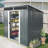 Spacious 6 X 5Ft Outdoor Metal Storage Unit With Transparent Plate & Protection - For Garden 6Ft Shed Lockable Doors - Material Tools-124311313-124311306