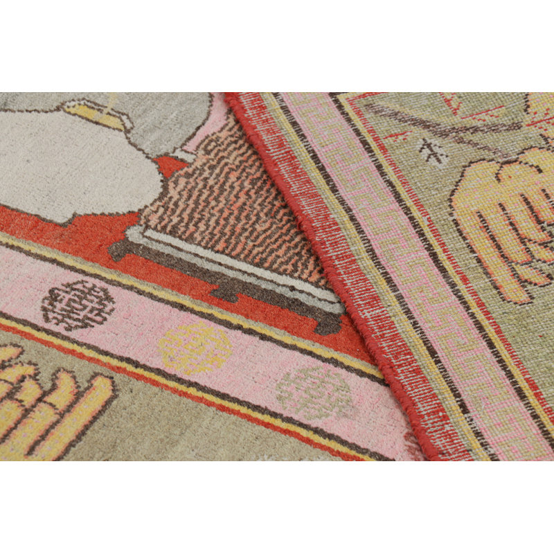 One-of-a-Kind 5'10x8'11 Hand Knotted Area Rug
