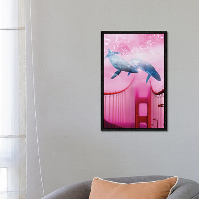 Whale Music At The Bridge by David Loblaw - Print on Canvas