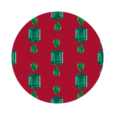 Napperon Gem Emeralds
