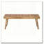 Banc en bois de manguier, naturel